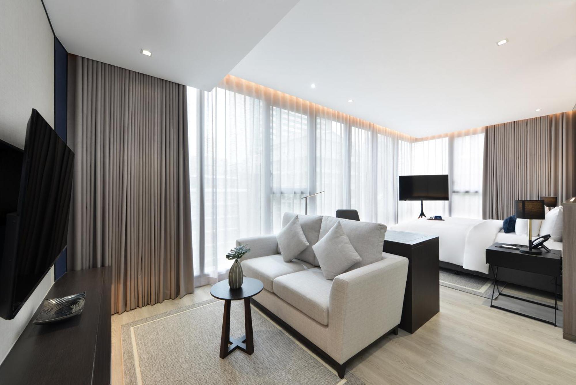 בנגקוק Gm Estate Hotel And Executive Apartments Sukhumvit 20 מראה חיצוני תמונה